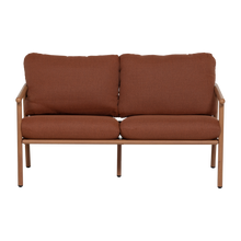 Charger l'image dans la galerie, CAVERO GARDEN 2-SEATER SOFA ALUMINIUM TERRA/NATURAL