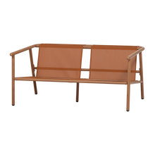 Charger l'image dans la galerie, CAVERO GARDEN 2-SEATER SOFA ALUMINIUM TERRA/NATURAL
