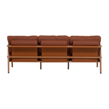 Load image into Gallery viewer, CAVERO GARDEN 3-SEATER SOFA ALUMINIUM TERRA/NATURAL