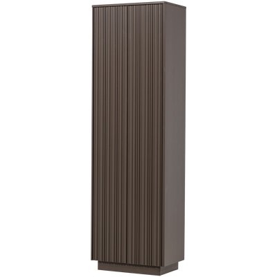 NOVA HIGH STORAGE CABINET PINE TRUFFLE BROWN [fsc]