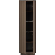 Laden Sie das Bild in den Galerie-Viewer, NOVA HIGH STORAGE CABINET PINE TRUFFLE BROWN [fsc]
