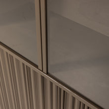 Laden Sie das Bild in den Galerie-Viewer, NOVA LOW DISPLAY CABINET PINE TRUFFLE BROWN [fsc]