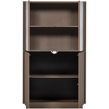 Laden Sie das Bild in den Galerie-Viewer, NOVA LOW DISPLAY CABINET PINE TRUFFLE BROWN [fsc]