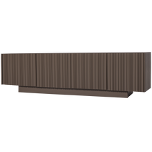 Laden Sie das Bild in den Galerie-Viewer, NOVA TV UNIT 200 CM PINE TRUFFLE BROWN [fsc]