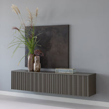 Laden Sie das Bild in den Galerie-Viewer, NOVA TV UNIT 200 CM PINE TRUFFLE BROWN [fsc]