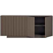 Laden Sie das Bild in den Galerie-Viewer, NOVA SIDEBOARD 200 CM PINE TRUFFLE BROWN [fsc]