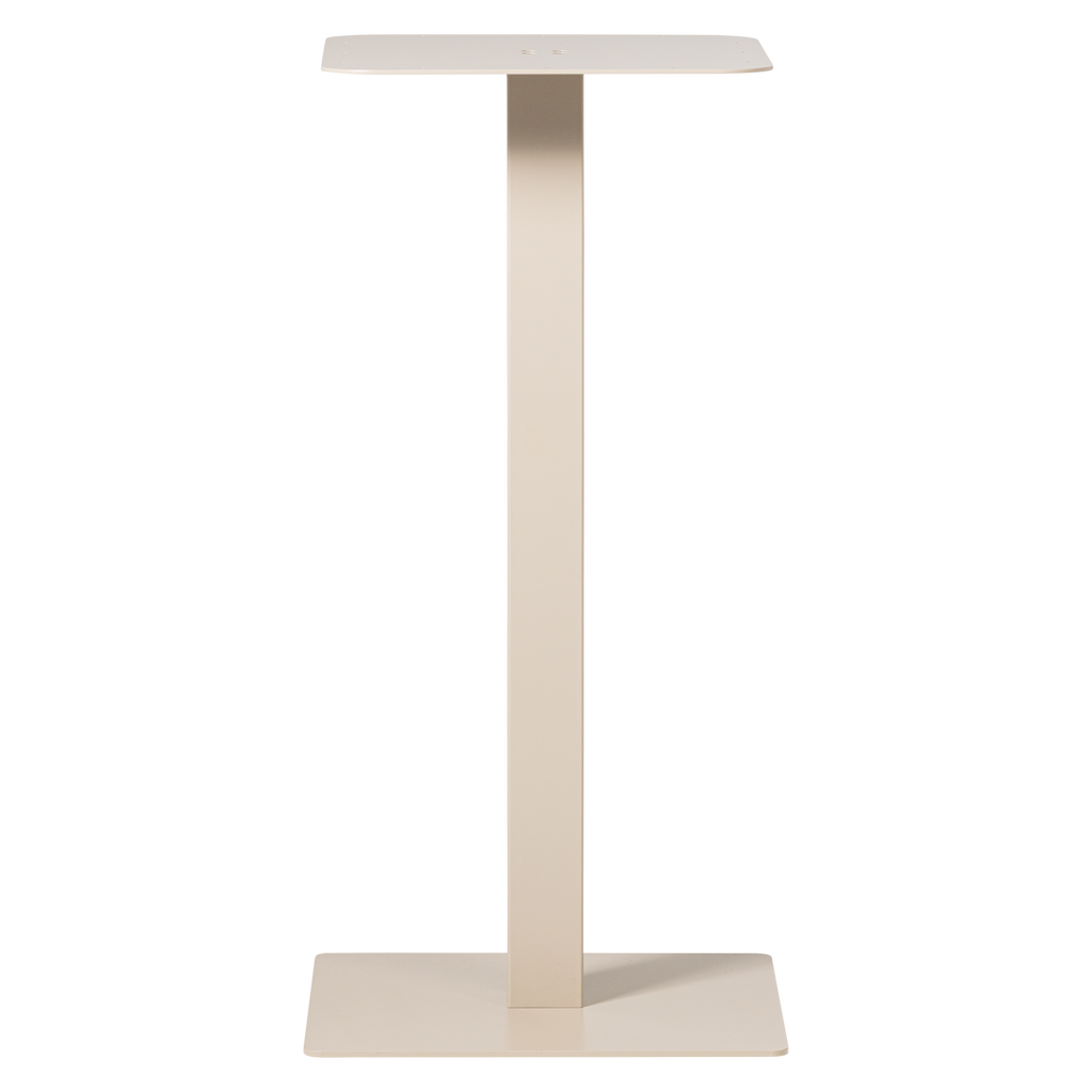 BISTRO SQUARE BAR TABLE TUBE LEG METAL LEG DG 105x50x50CM