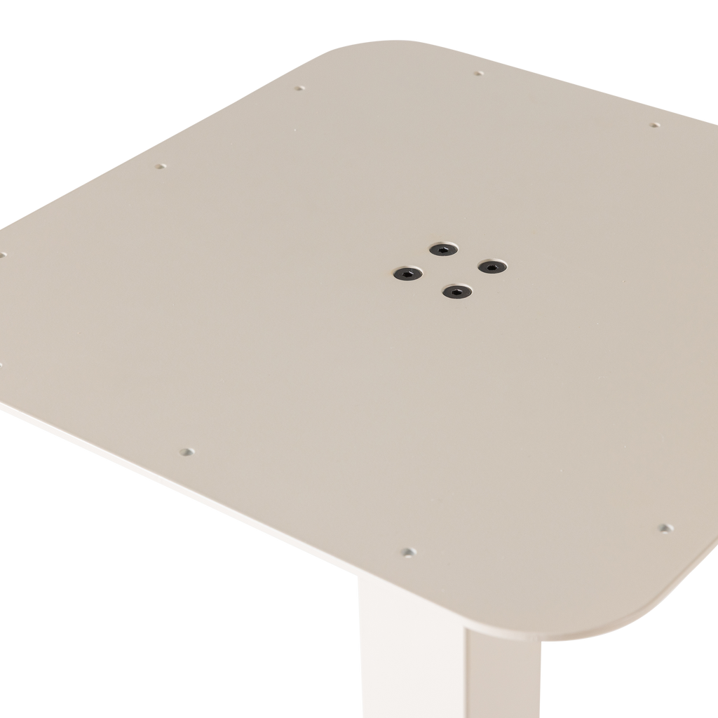 BISTRO SQUARE BAR TABLE TUBE LEG METAL LEG DG 105x50x50CM