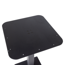 Load image into Gallery viewer, BISTRO SQUARE BAR TABLE TUBE LEG METAL LEG BLACK 105x50x50CM