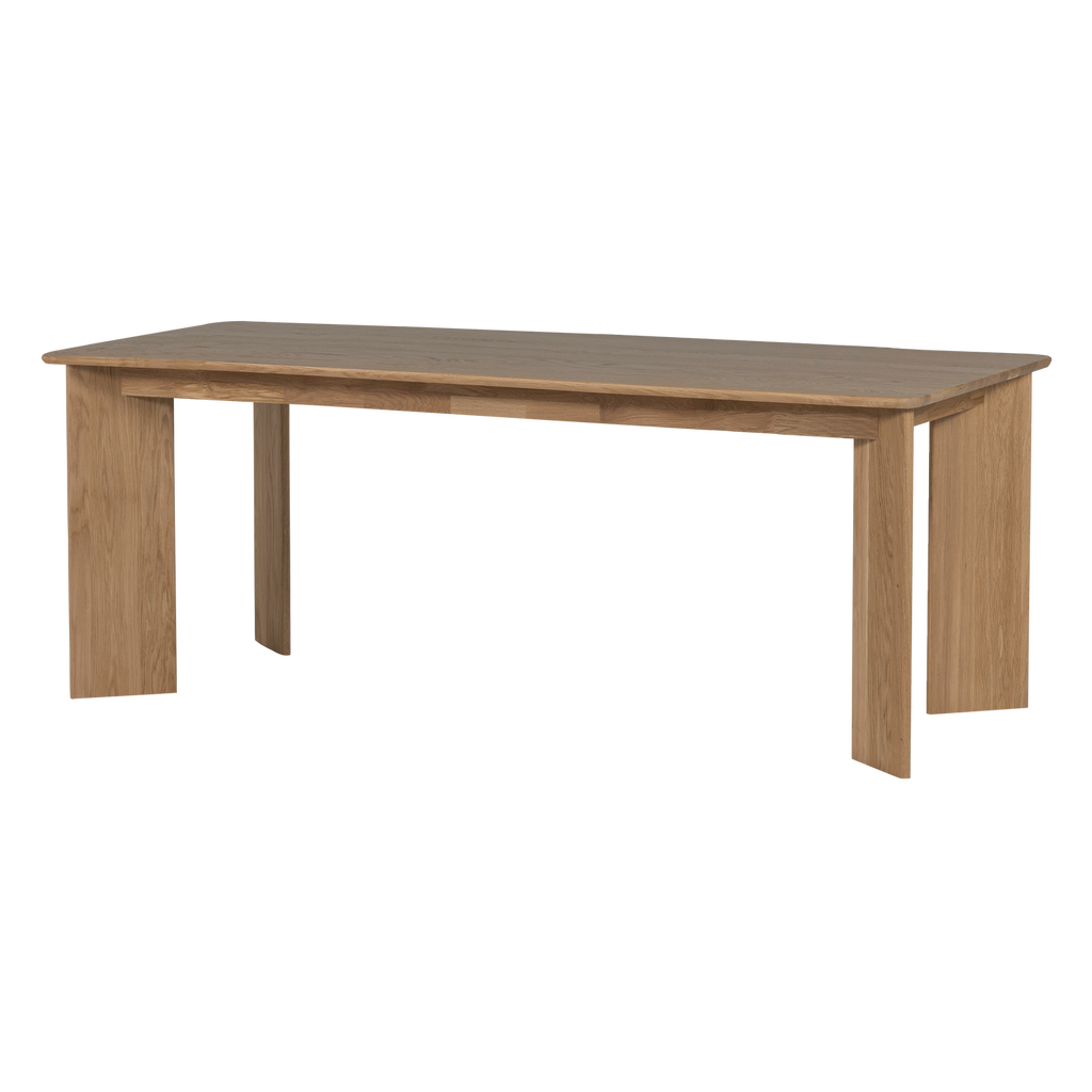 TABLO TABLE ROUNDED TGL 180x100 CM TRANSPARANT [fsc]