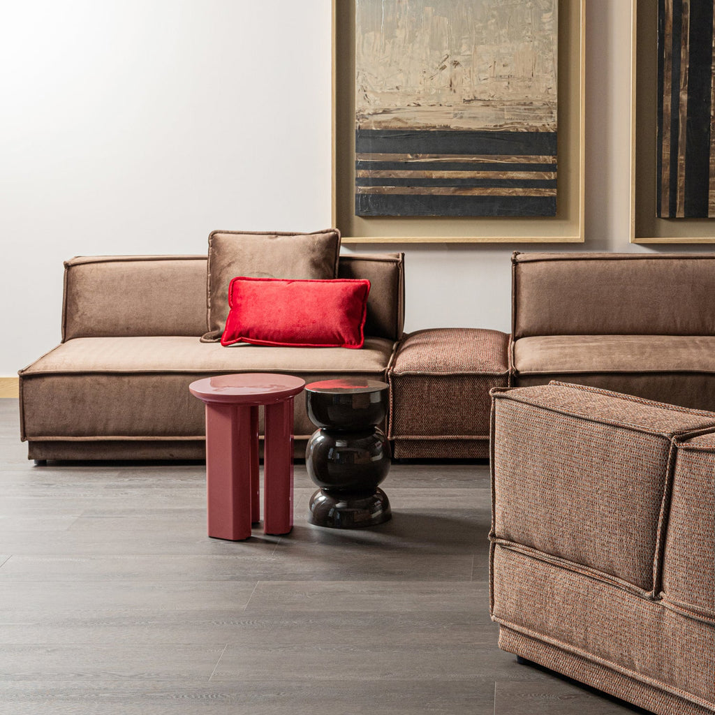 ORIVO SIDE TABLE WOOD HIGH GLOSS RED/PINK [fsc]