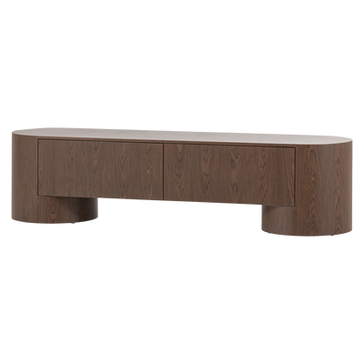 VELARI TV UNIT WOOD VENEER BROWN