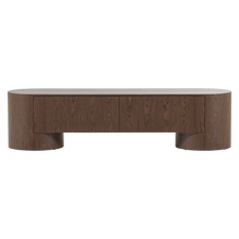 Carica l'immagine nel visualizzatore di Gallery, VELARI TV UNIT WOOD VENEER BROWN