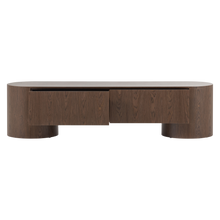 Carica l'immagine nel visualizzatore di Gallery, VELARI TV UNIT WOOD VENEER BROWN