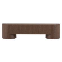 Carica l'immagine nel visualizzatore di Gallery, VELARI TV UNIT WOOD VENEER BROWN