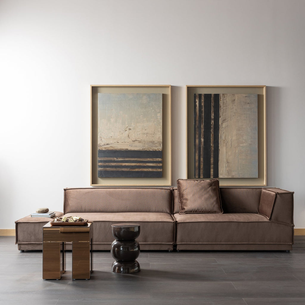 BRENO SIDE TABLE METAL DARK BROWN