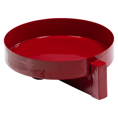 MONOR BOWL METAL HIGH GLOSS RED