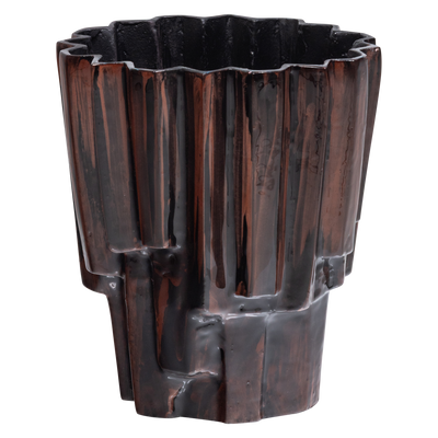 DRAVA POT ALUMINIUM BROWN
