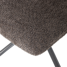 Laden Sie das Bild in den Galerie-Viewer, SOREN ADJUSTABLE SWIVEL ARMCHAIR WOOLLY BROWN