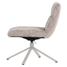 Charger l'image dans la galerie, SOREN ADJUSTABLE SWIVEL ARMCHAIR WOOLLY GREY
