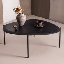 Laden Sie das Bild in den Galerie-Viewer, KOTA COFFEE TABLE 36X92X68 CM MDF/VENEER BLACK