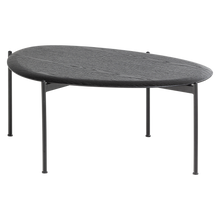 Laden Sie das Bild in den Galerie-Viewer, KOTA COFFEE TABLE 36X92X68 CM MDF/VENEER BLACK