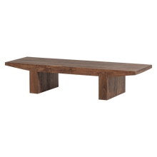 Laden Sie das Bild in den Galerie-Viewer, ERON COFFEE TABLE ACACIA WOOD BROWN