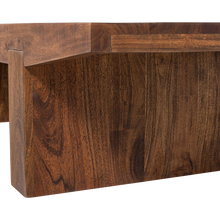 Laden Sie das Bild in den Galerie-Viewer, ERON COFFEE TABLE ACACIA WOOD BROWN