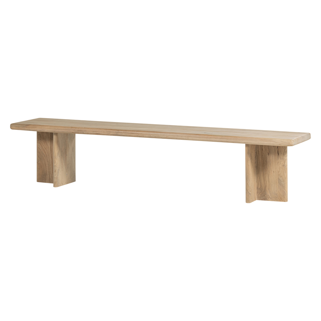 ATO DINING BENCH 220X45 CM MANGO WOOD NATURAL