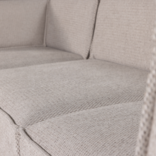Laden Sie das Bild in den Galerie-Viewer, MANU CHAISE LONGUE SOFA LEFT COARSE CHENILLE NATURAL [fsc]