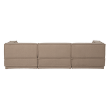 Laden Sie das Bild in den Galerie-Viewer, MANU CHAISE LONGUE SOFA RIGHT TEDDY TAUPE [fsc]