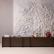 Laden Sie das Bild in den Galerie-Viewer, BROCK TV UNIT 102 CM ASH VENEER MID BROWN [fsc]