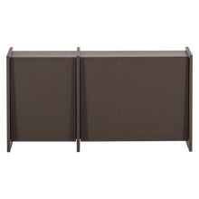 Laden Sie das Bild in den Galerie-Viewer, BROCK TV UNIT 102 CM ASH VENEER MID BROWN [fsc]