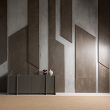 Laden Sie das Bild in den Galerie-Viewer, BROCK SIDEBOARD 200 CM ASH VENEER WARM GREY [fsc]