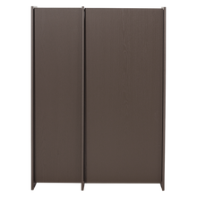 Laden Sie das Bild in den Galerie-Viewer, BROCK 2-DOORS CABINET ASH VENEER MID BROWN [fsc]
