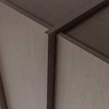 Laden Sie das Bild in den Galerie-Viewer, BROCK 2-DOORS CABINET ASH VENEER MID BROWN [fsc]