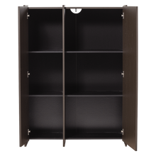 Laden Sie das Bild in den Galerie-Viewer, BROCK 2-DOORS CABINET ASH VENEER MID BROWN [fsc]