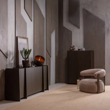 Laden Sie das Bild in den Galerie-Viewer, BROCK 2-DOORS CABINET ASH VENEER MID BROWN [fsc]