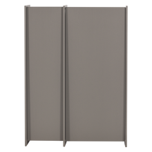 Laden Sie das Bild in den Galerie-Viewer, BROCK 2-DOORS CABINET ASH VENEER WARM GREY [fsc]