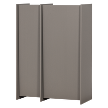 Laden Sie das Bild in den Galerie-Viewer, BROCK 2-DOORS CABINET ASH VENEER WARM GREY [fsc]