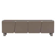 Laden Sie das Bild in den Galerie-Viewer, ROOT TV UNIT 200 CM PINE TRUFFLE BROWN [fsc]