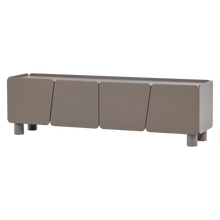 Laden Sie das Bild in den Galerie-Viewer, ROOT TV UNIT 200 CM PINE TRUFFLE BROWN [fsc]