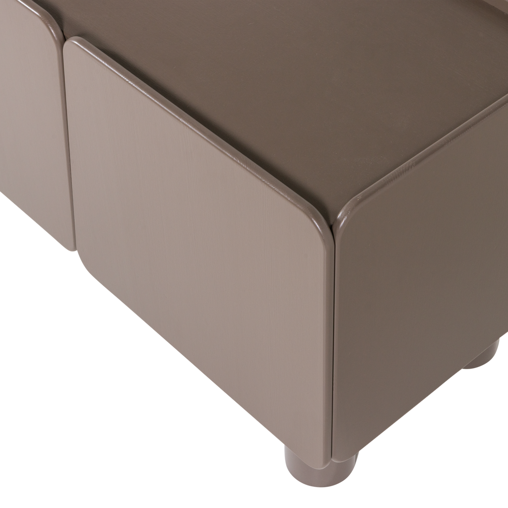 ROOT TV UNIT 200 CM PINE TRUFFLE BROWN [fsc]