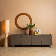 Laden Sie das Bild in den Galerie-Viewer, ROOT TV UNIT 200 CM PINE TRUFFLE BROWN [fsc]