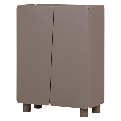ROOT 2-DOORS CABINET PINE TRUFFLE BROWN [fsc]