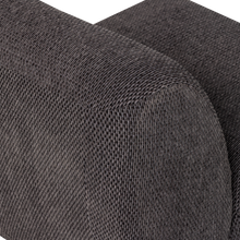 Laden Sie das Bild in den Galerie-Viewer, NOMU ARMCHAIR COARSE CHENILLE ANTHRACITE [fsc]