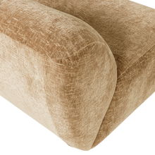 Laden Sie das Bild in den Galerie-Viewer, NOMU ARMCHAIR CRAQUELE VELVET LIGHT YELLOW [fsc]