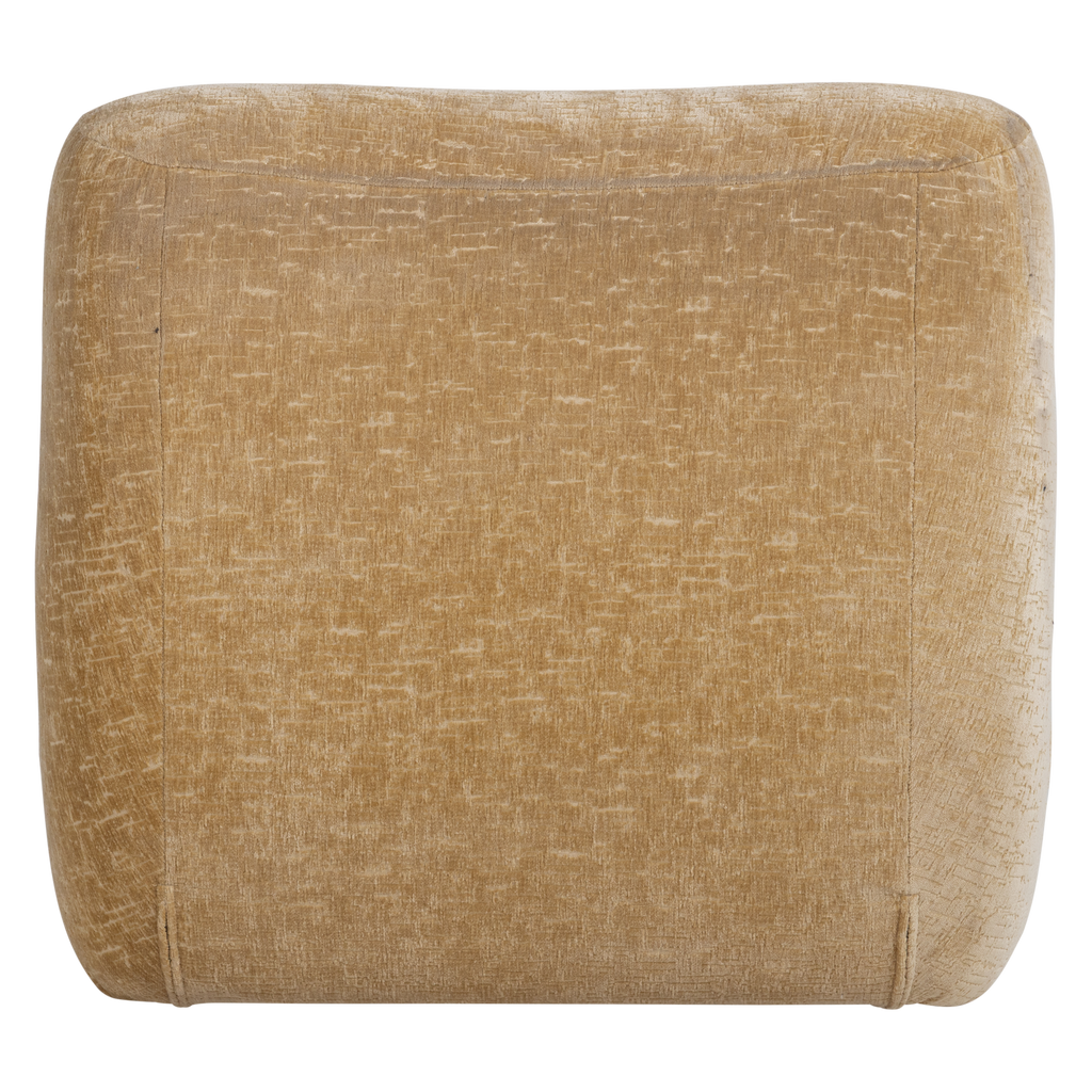 NOMU ARMCHAIR CRAQUELE VELVET LIGHT YELLOW [fsc]