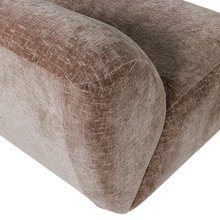 Cargar imagen en el visor de la galería, NOMU ARMCHAIR CRAQUELE VELVET LIGHT BROWN [fsc]