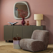 Load image into Gallery viewer, OLLO DECORATIVE SIDE TABLE O35x44 CM CERAMIC PINK/BROWN